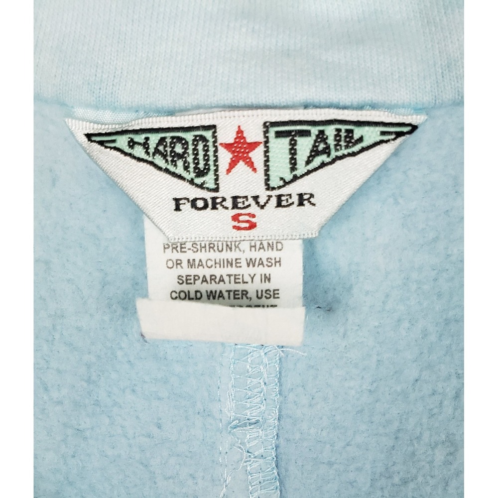 Hard Tail Forever Blue Tan Tie Dye Cotton Knit Blazer Jacket S Dopamine Spring - Picture 2 of 9